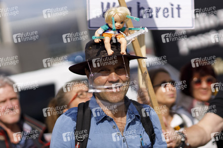 Corona-Demonstrationen in Berlin