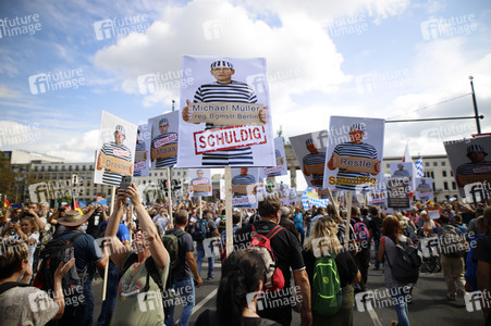 Corona-Demonstrationen in Berlin