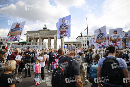 Corona-Demonstrationen in Berlin