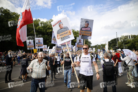 Corona-Demonstrationen in Berlin