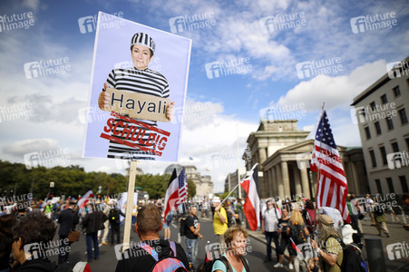 Corona-Demonstrationen in Berlin