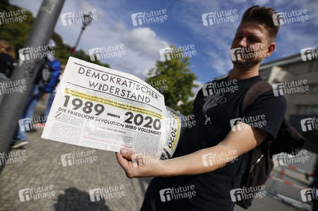 Corona-Demonstrationen in Berlin