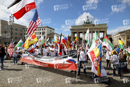 Corona-Demonstrationen in Berlin