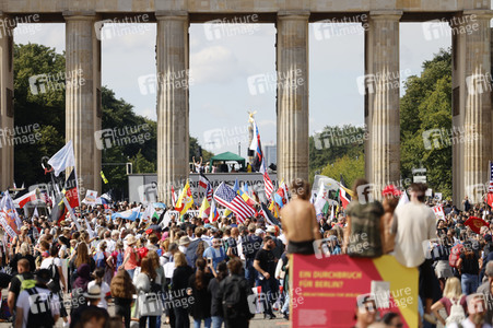 Corona-Demonstrationen in Berlin