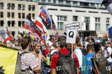 Corona-Demonstrationen in Berlin