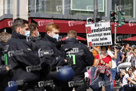 Corona-Demonstrationen in Berlin