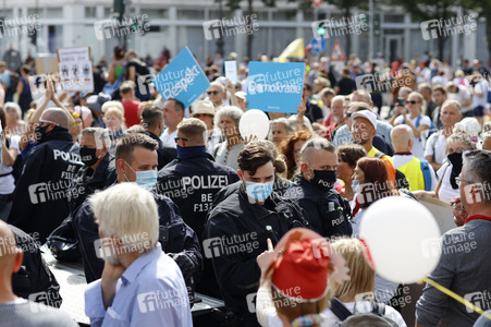 Corona-Demonstrationen in Berlin