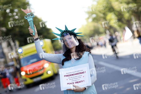 Corona-Demonstrationen in Berlin