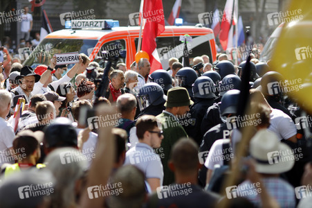 Corona-Demonstrationen in Berlin