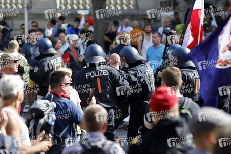 Corona-Demonstrationen in Berlin