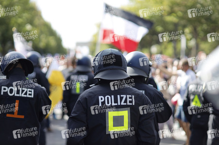 Corona-Demonstrationen in Berlin
