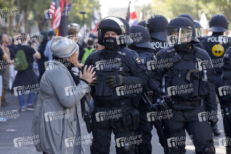Corona-Demonstrationen in Berlin
