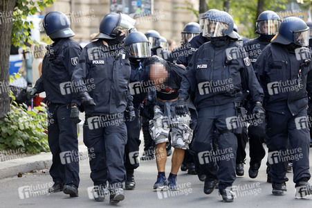 Corona-Demonstrationen in Berlin