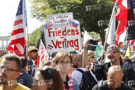 Corona-Demonstrationen in Berlin