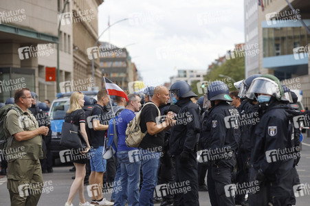 Corona-Demonstrationen in Berlin
