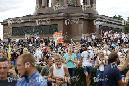 Corona-Demonstrationen in Berlin