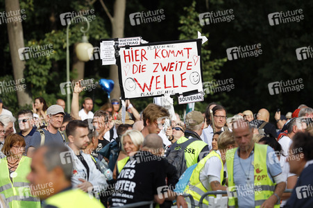 Corona-Demonstrationen in Berlin