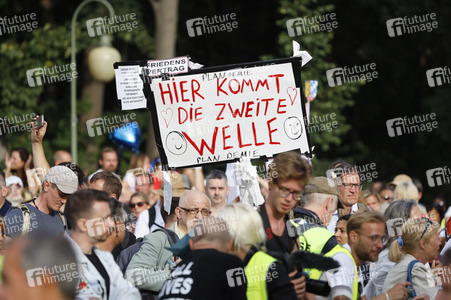 Corona-Demonstrationen in Berlin