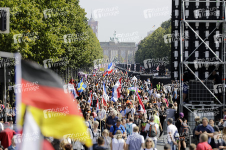 Corona-Demonstrationen in Berlin