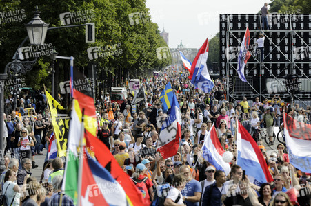 Corona-Demonstrationen in Berlin