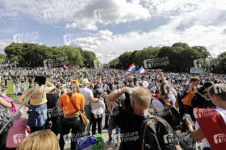 Corona-Demonstrationen in Berlin