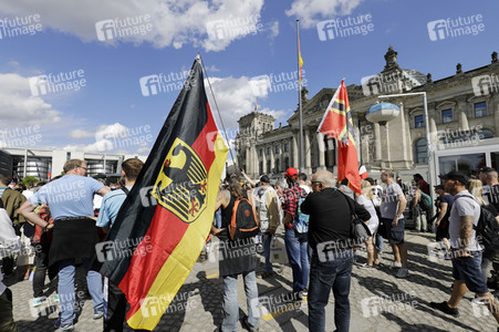 Corona-Demonstrationen in Berlin