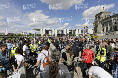 Corona-Demonstrationen in Berlin