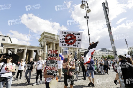 Corona-Demonstrationen in Berlin