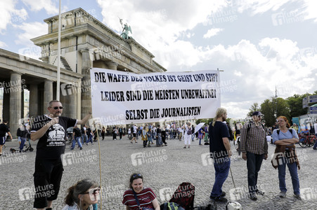 Corona-Demonstrationen in Berlin