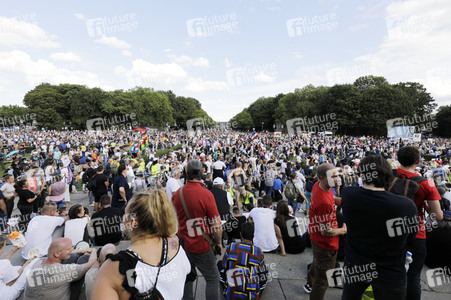 Corona-Demonstrationen in Berlin