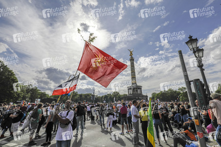 Corona-Demonstrationen in Berlin