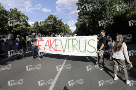 Corona-Demonstrationen in Berlin