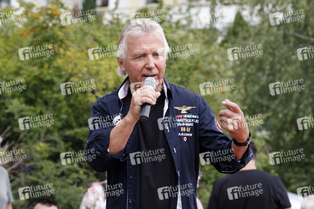Hartmut Schulze-Gerlach auf den Stadtteilfest in Görlitz
