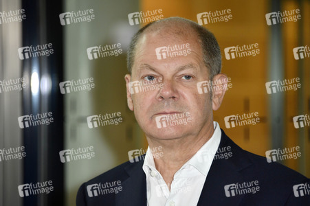 Pressestatement von Olaf Scholz zu Corona-Demonstration in Berlin