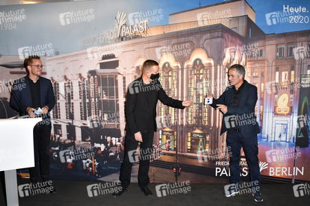 Pressetermin zur Bekanntgabe der Unterschutzstellung des Friedrichstadt-Palastes in Berlin