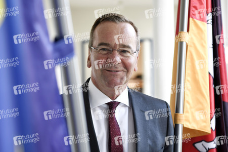 Fototermin mit Boris Pistorius in Hannover