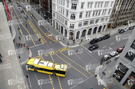 Autofreie Friedrichstraße in Berlin