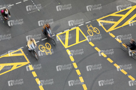 Autofreie Friedrichstraße in Berlin