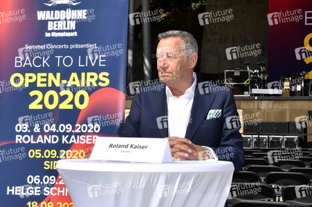 Pressekonferenz 'Back to Live' in Berlin