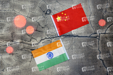Symbolfoto Konflikt Indien und China