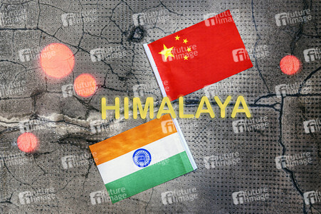 Symbolfoto Konflikt Indien und China