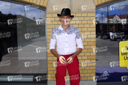 Fototermin mit Meinhard Neumann in Halle