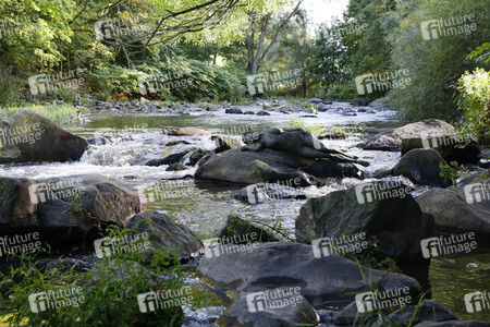 NATURE ART: Stein im Fluss / Stone in a River Bodypainting