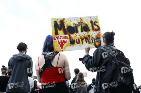 Demonstration für die Aufnahme von Flüchtlingen aus Moria in Berlin