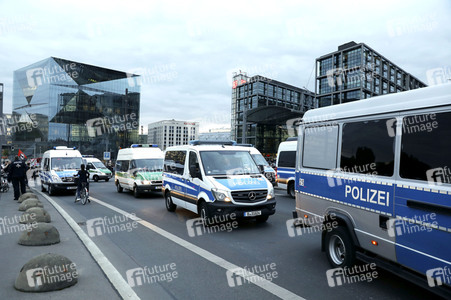 Demonstration für die Aufnahme von Flüchtlingen aus Moria in Berlin