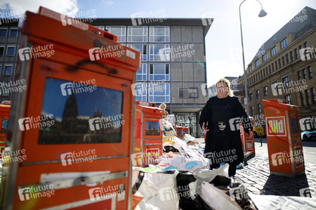 Installation 'Tableau des Vergessens' in Köln