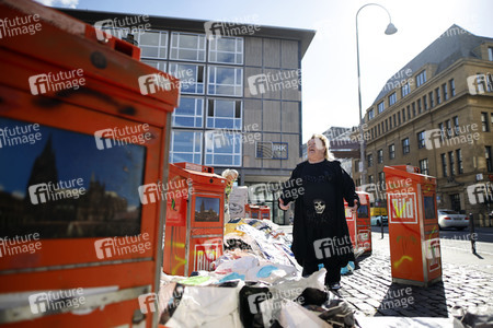 Installation 'Tableau des Vergessens' in Köln