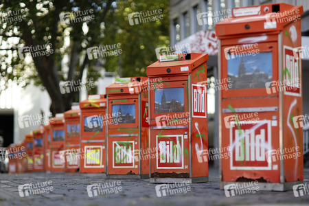 Installation 'Tableau des Vergessens' in Köln