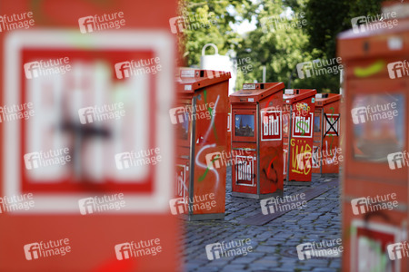 Installation 'Tableau des Vergessens' in Köln