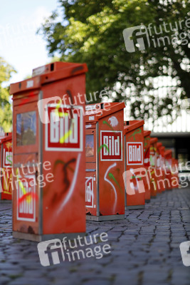 Installation 'Tableau des Vergessens' in Köln